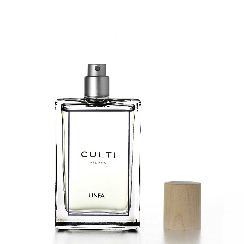 CULTI MILANO LINFA - HOMEFRAGRANCE.RU - Дизайнерская парфюмерия для дома  CULTI - CULTI MILANO - Culti Linfa 100 ml Спрей - купить в Москве.  Бесплатная доставка по России. Оплата после получения банковской картой.