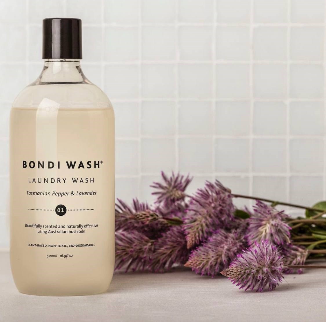 BONDI WASH УХОД ЗА ДОМОМ - HOMEFRAGRANCE.RU - Дизайнерская парфюмерия для  дома CULTI - BONDI WASH: натуральный австралийский продукт - BONDI WASH  универсальное средство для стирки 01 Тасманский перец и лаванда 500