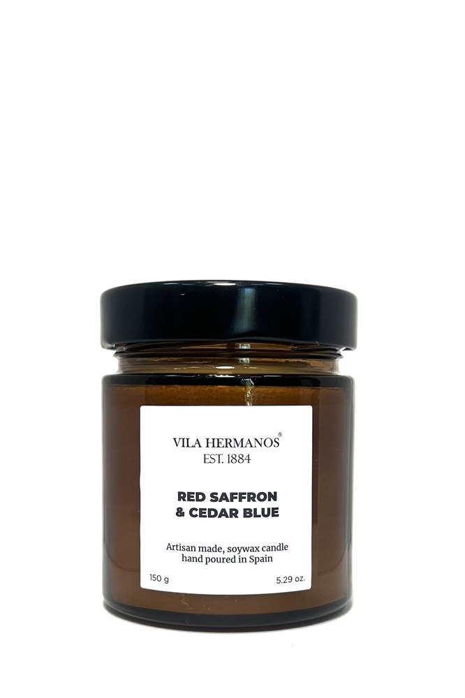 VILA HERMANOS APOTHECARY RED SAFRON & CEDAR BLUE свеча 150 gr 3012 - фото 9667